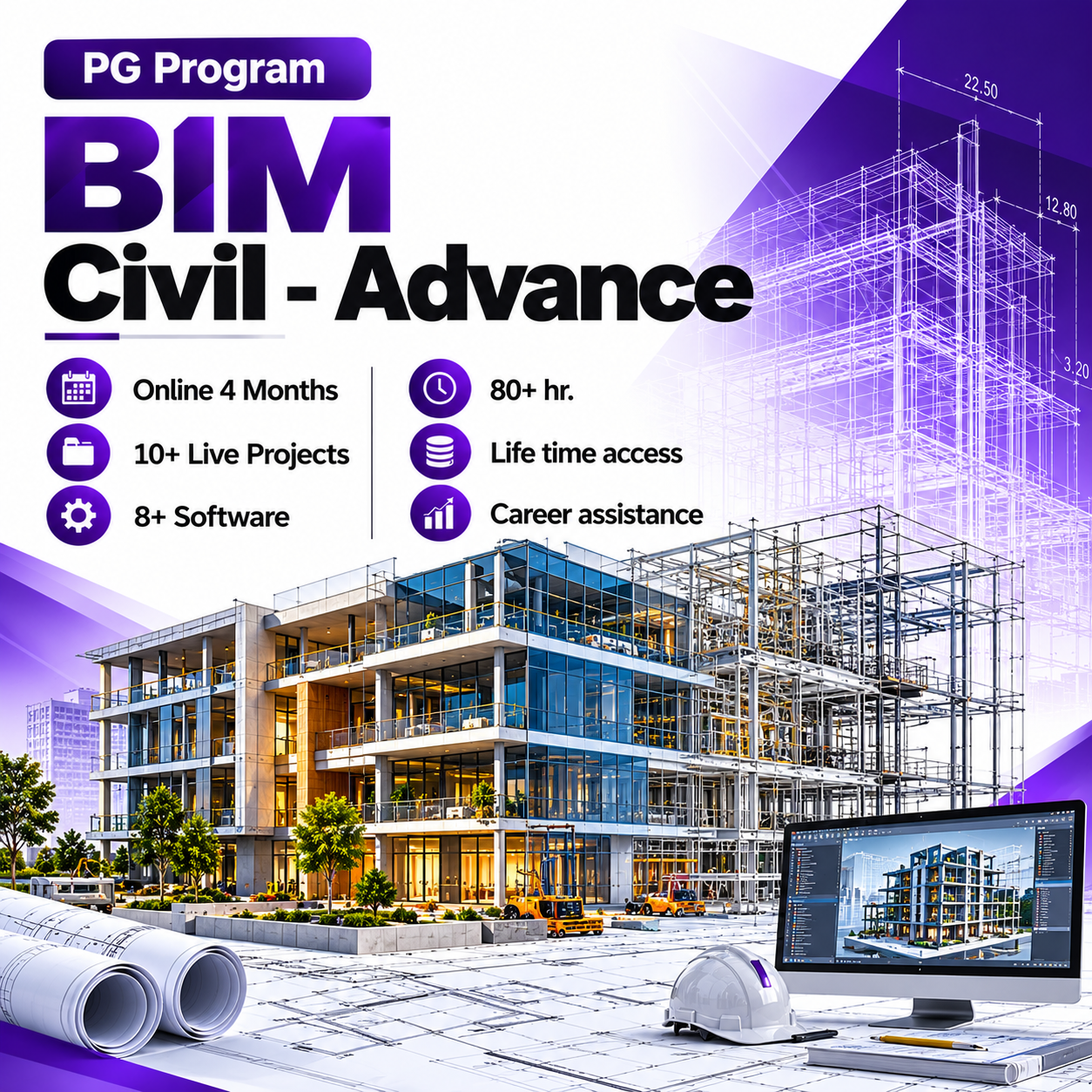 PG Program in BIM CIVIL Advance