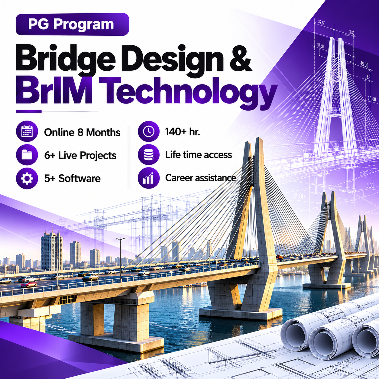PG Program in Bridge Design & BrIM Technology