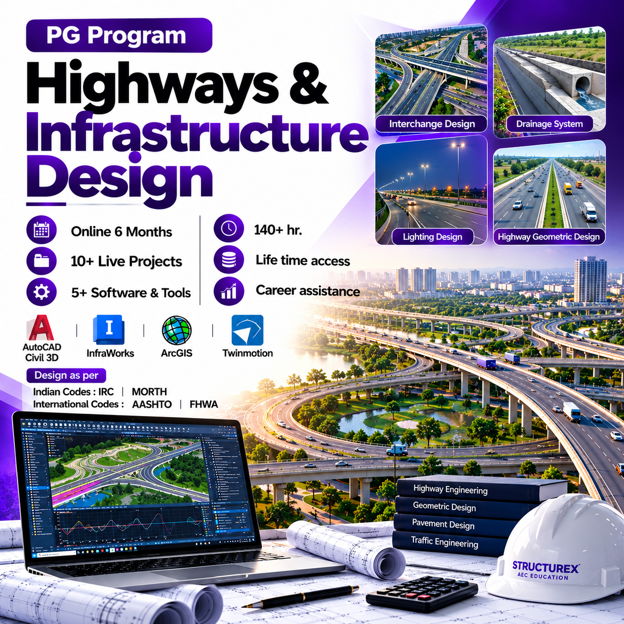PG Program in Highway & Infarstructure Design