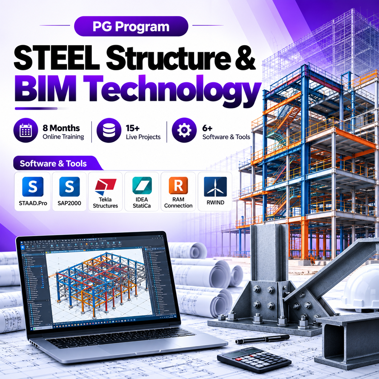 PG PROGRAM IN STEEL STRUCTURE & BIM TECHNOLOGY
